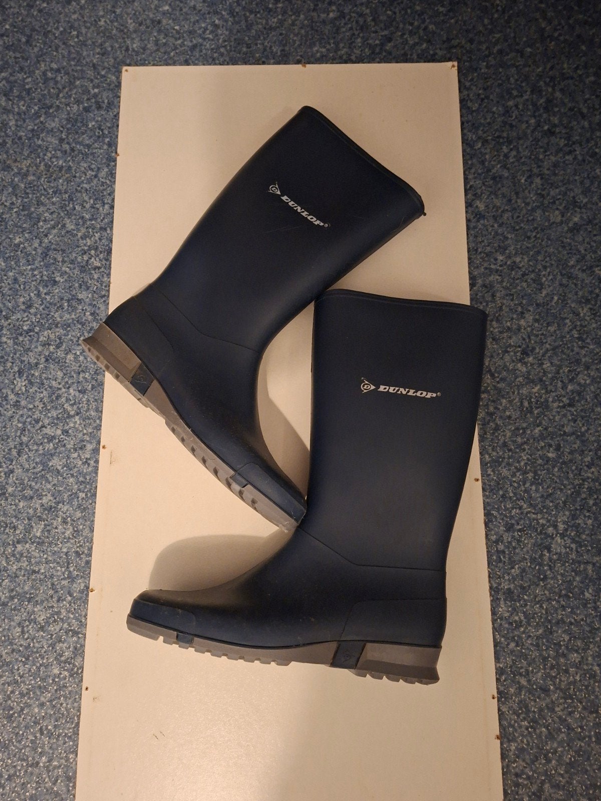 Dunlop regenlaarzen Donkerblauw maat 41, Ophalen, Blauw, Dunlop, Regenlaarzen