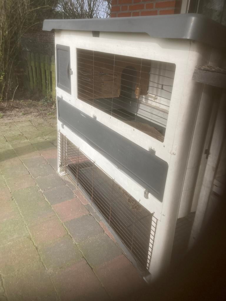 Ferplast konijnenhok 140, Dieren en Toebehoren, Knaagdieren en Konijnen | Hokken en Kooien, Ophalen of Verzenden, 110 cm of meer