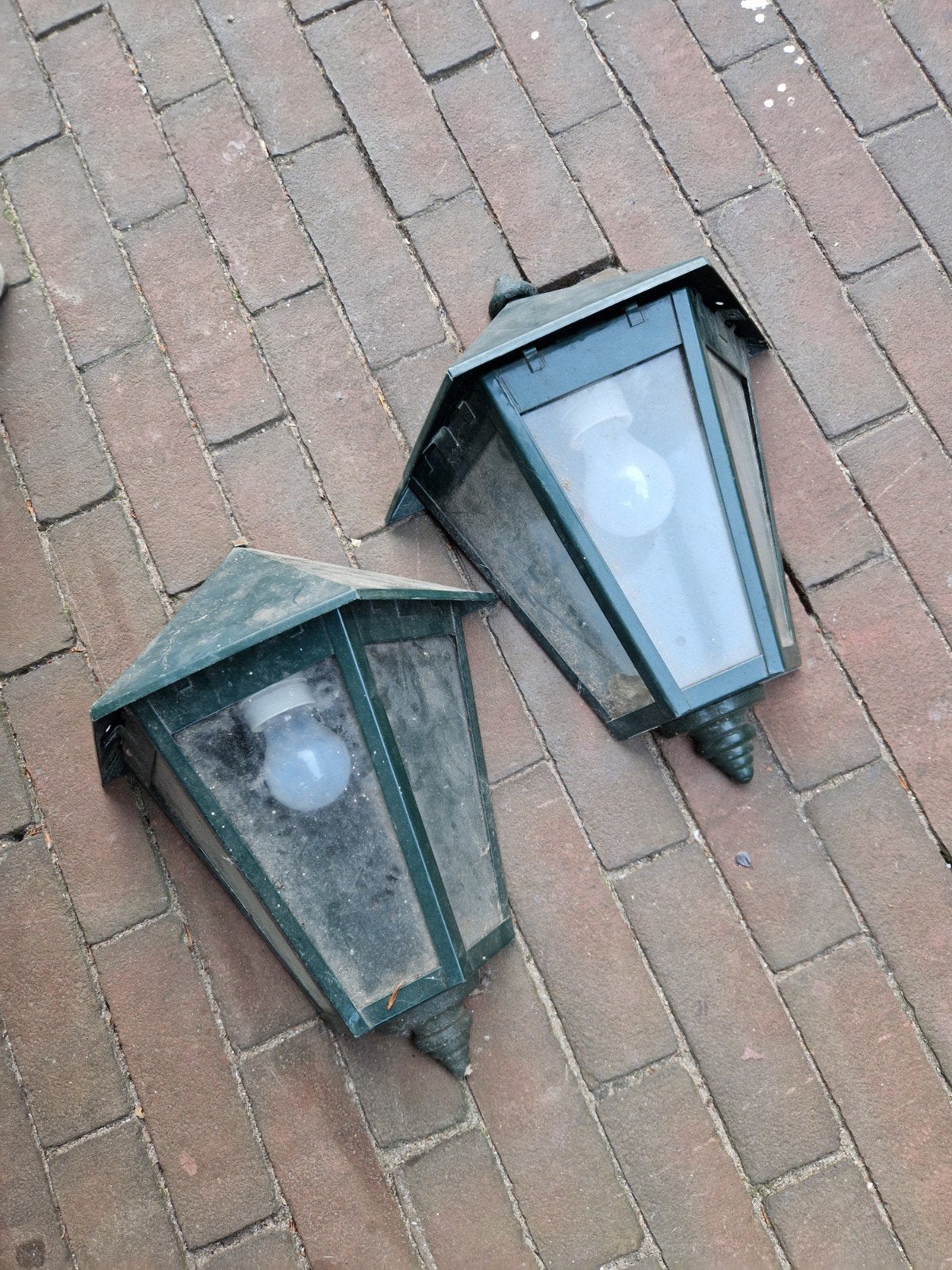 PAKO LANDELIJKE BUITEN MUUR LAMPEN 2X, Ophalen of Verzenden, Netvoeding, Minder dan 50 watt, Wandlamp