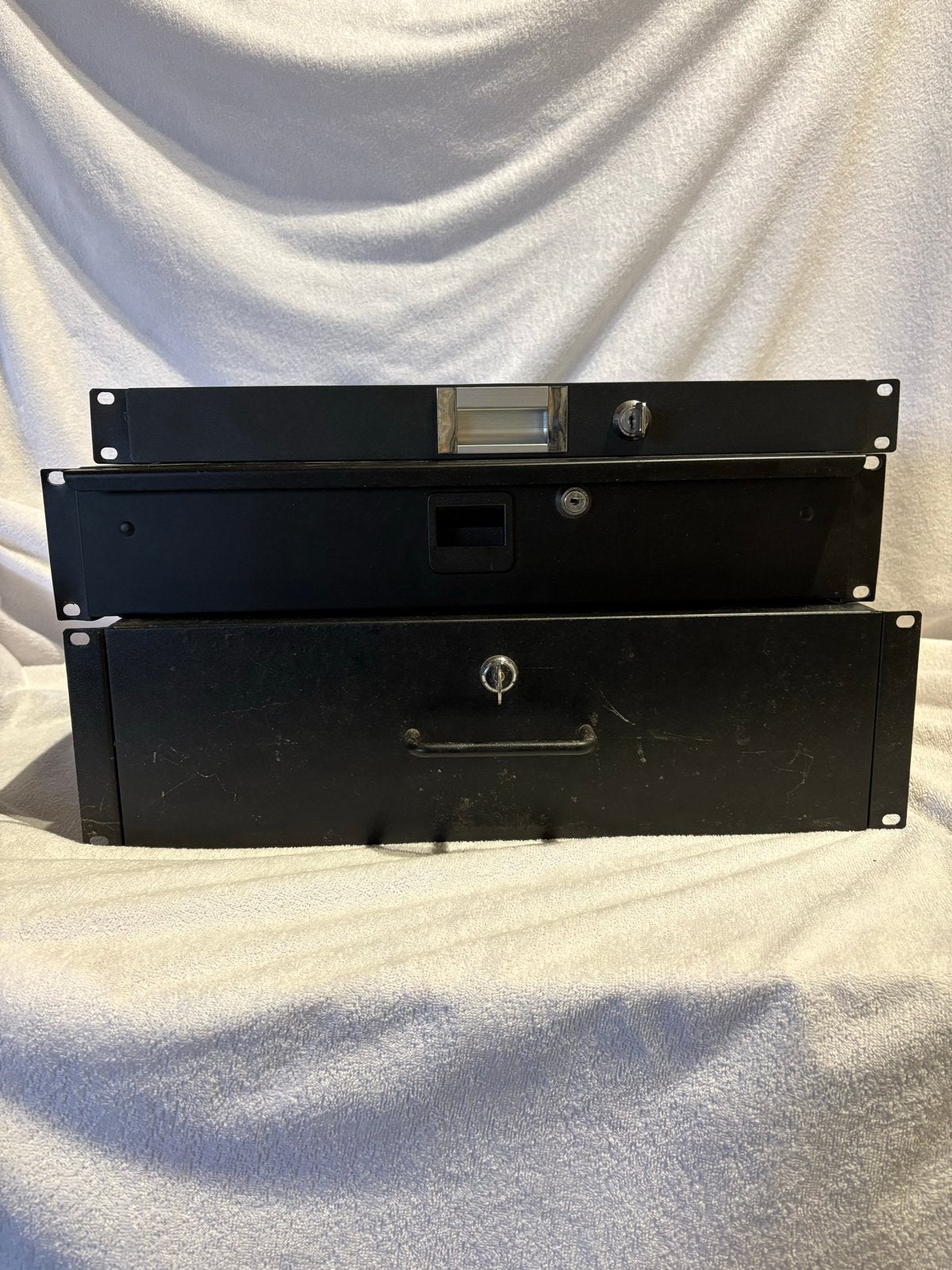 Flightcase lades 19 inch - 1U, 2U, 3U met slot, Ophalen of Verzenden, Overige merken