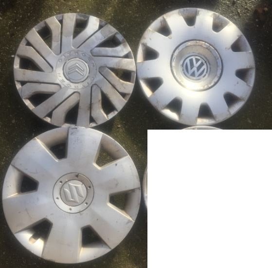 Wieldoppen Ford, Suzuki , Citroën en Volkswagen, Auto diversen, Wieldoppen, Ophalen of Verzenden, Gebruikt