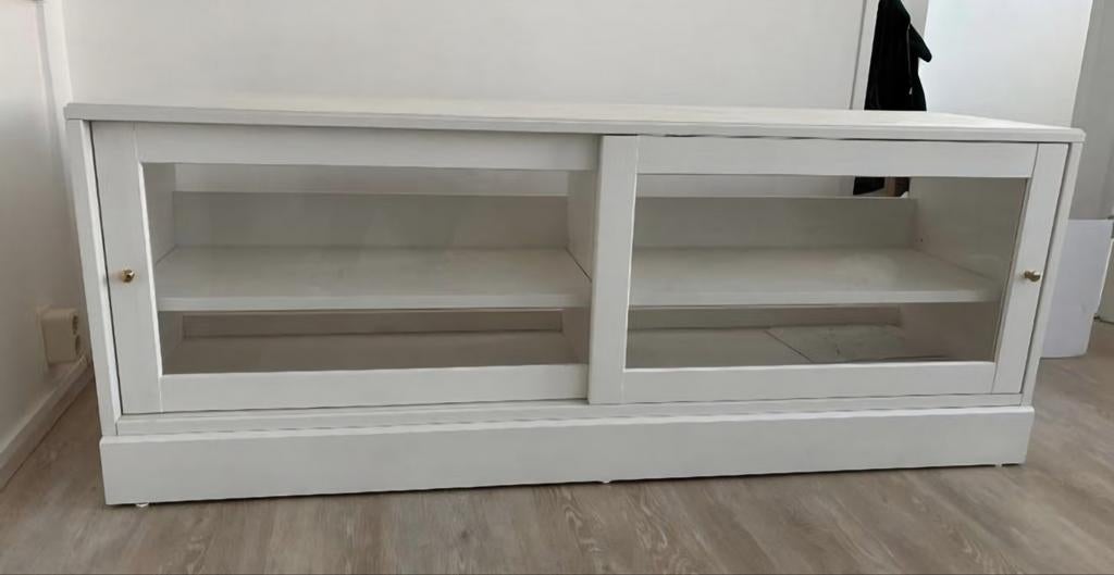 Gezocht Havsta tv-meubel gebruikt, Ophalen, 25 tot 50 cm, Glas, Minder dan 100 cm
