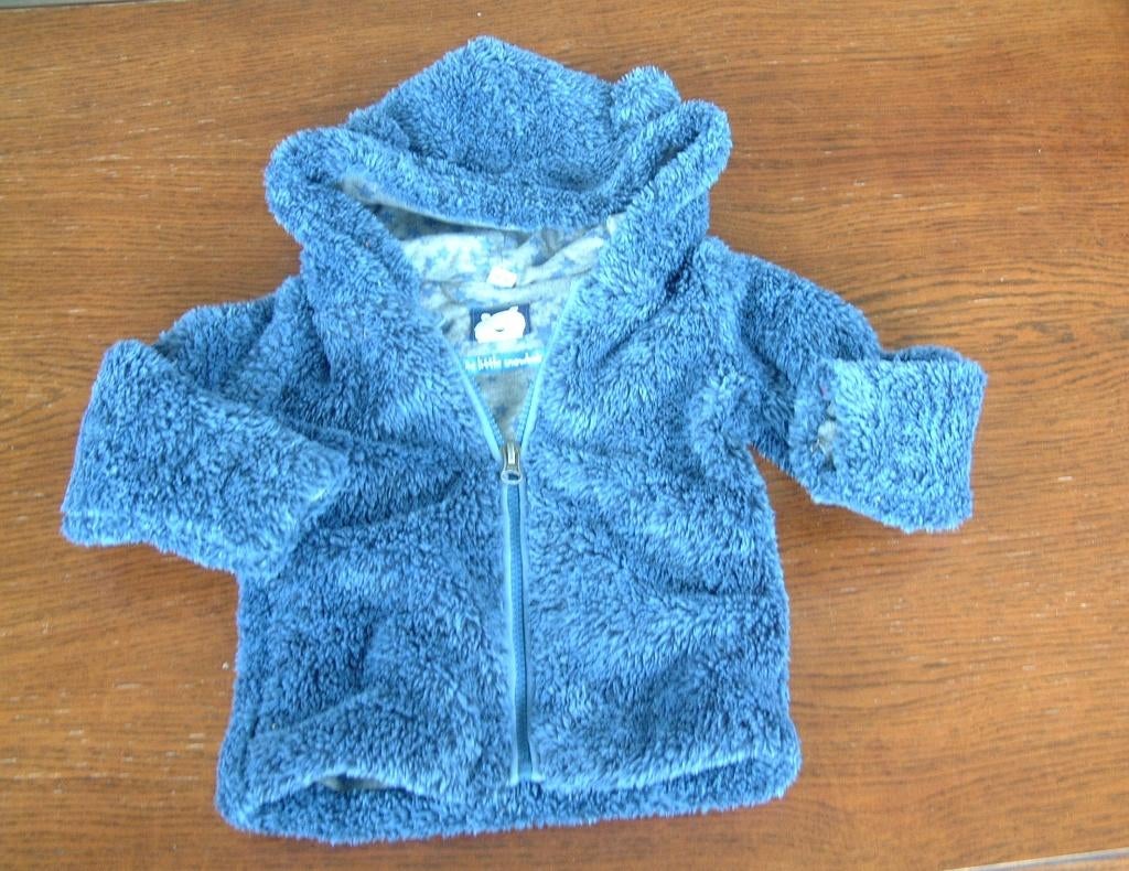 z.g.a.n. kinderjasje blauw maat 86/92 cute little snowbaby, Ophalen of Verzenden, Zo goed als nieuw, Jongetje of Meisje, Jasje