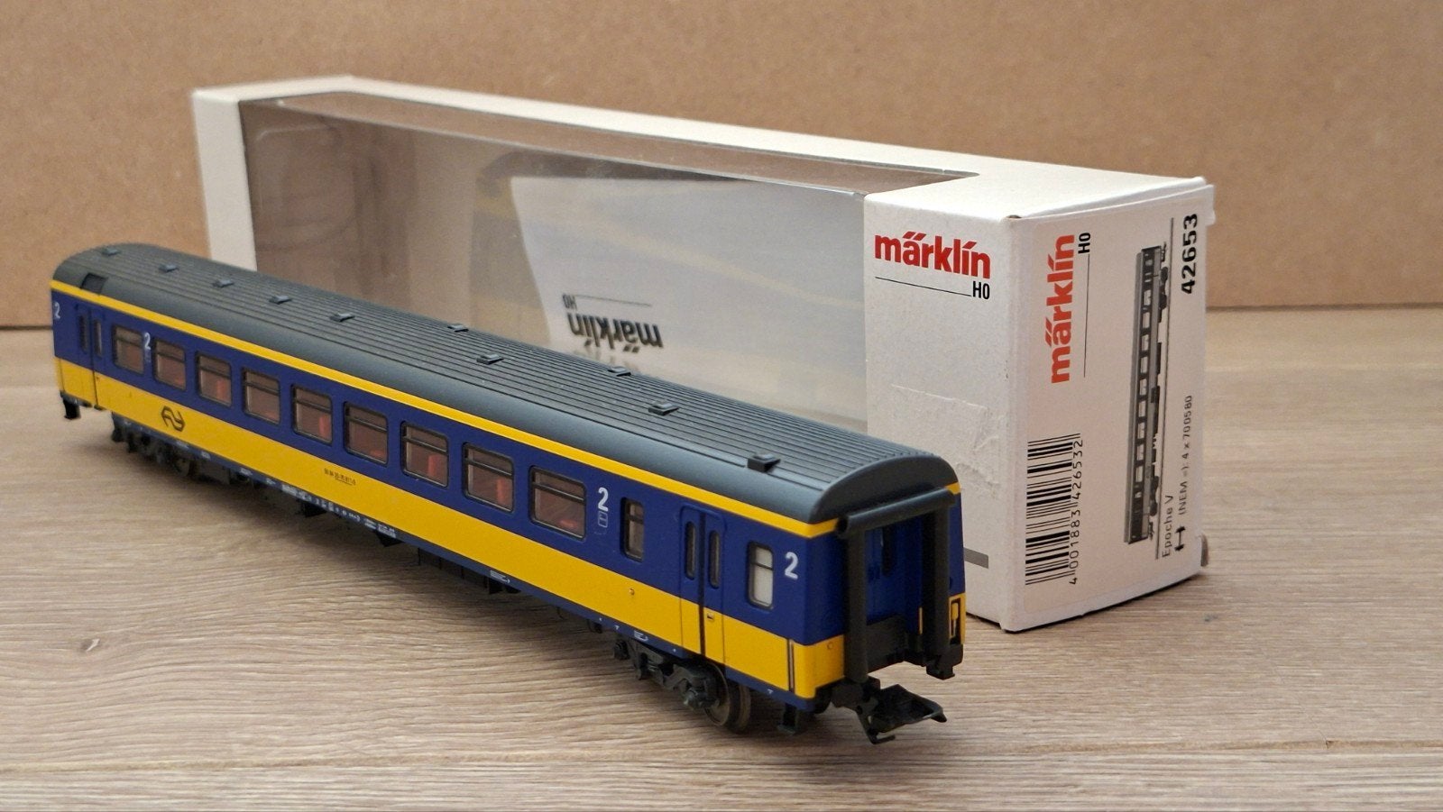 Märklin H0 NS Intercity rijtuigen set, Hobby en Vrije tijd, Wisselstroom, Verzenden, Wagon, Märklin