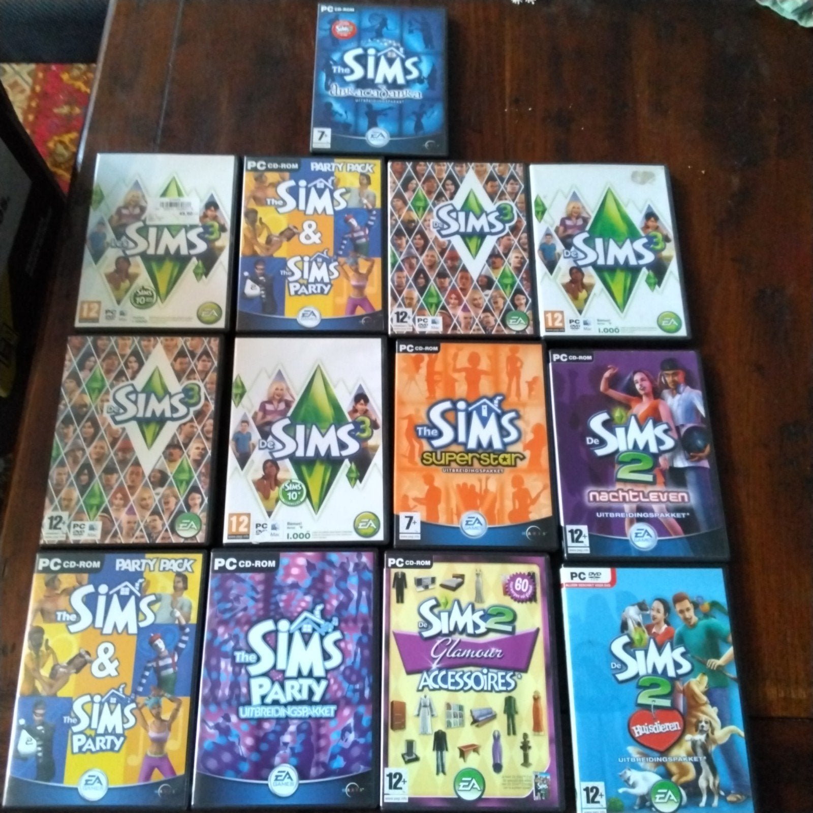 Grote collectie The Sims PC games - Diverse edities, Gebruikt, 1 speler, Ophalen of Verzenden, Vanaf 12 jaar