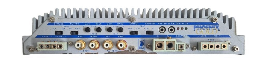 Phoenix Gold MQ-430 Vintage High-End 4-kanaals Versterker, Ophalen of Verzenden, Gebruikt