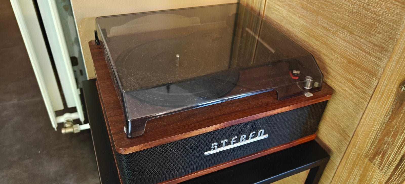 Denver Platenspeler VPL-262 met 15 LP's, Overige merken, Automatisch, Ophalen of Verzenden, Zo goed als nieuw