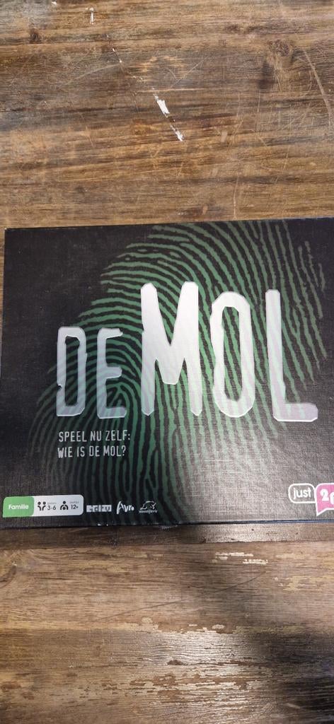 De Mol Bordspel - Speel nu zelf: Wie is de Mol?, Vijf spelers of meer, Ophalen of Verzenden, Gebruikt, Just Games