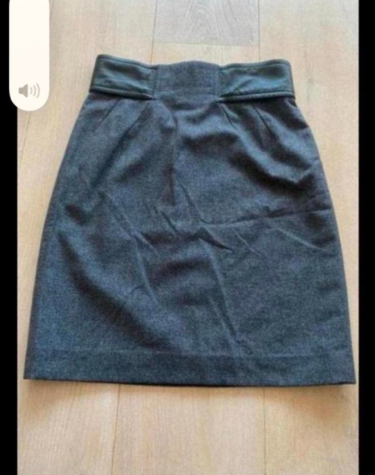 Gucci rok s m nieuwstaat wol, Kleding | Dames, Ophalen of Verzenden, Zo goed als nieuw, Maat 36 (S), Grijs