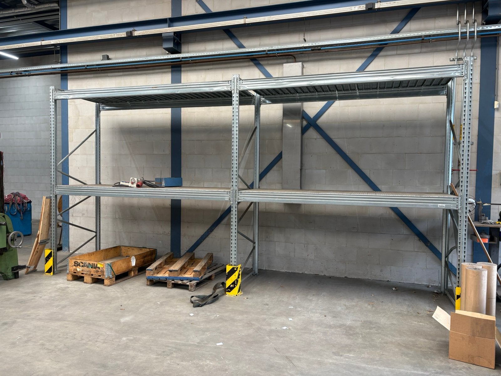 Palletstelling met legborden 3000x5700 mm, Ophalen