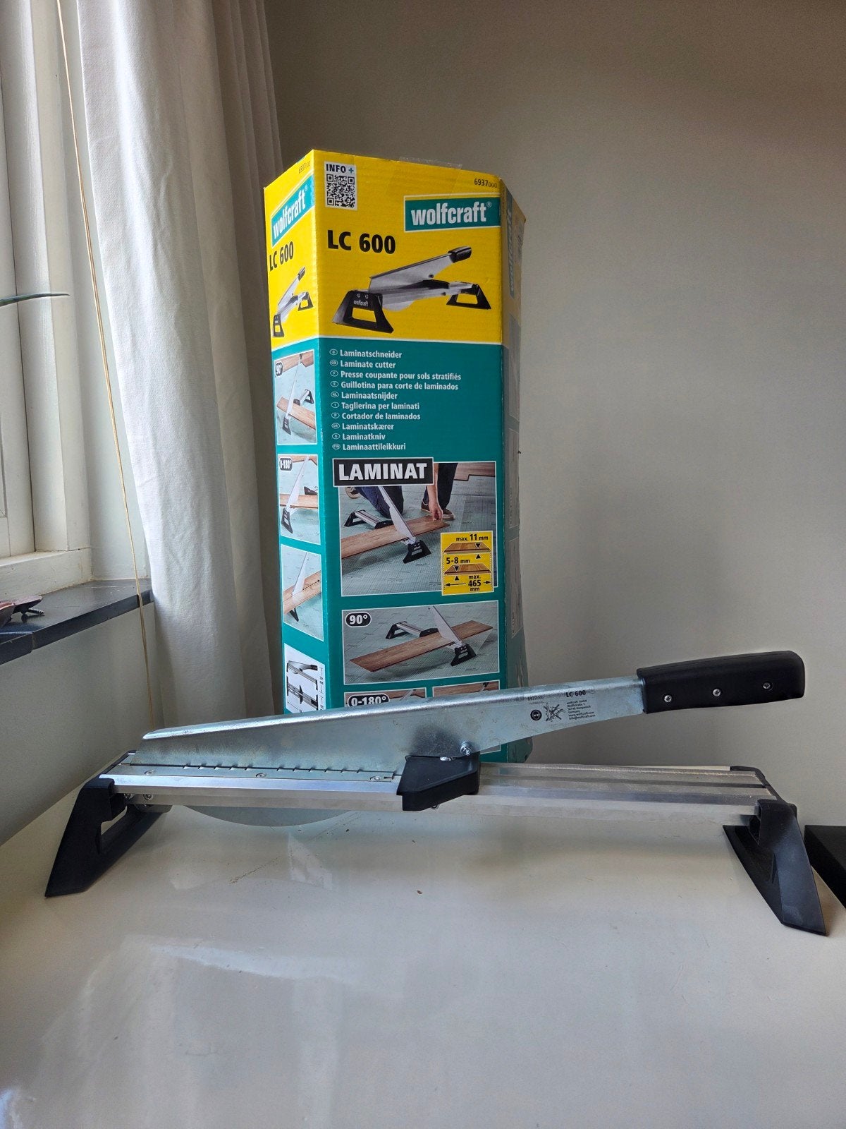 Wolfcraft LC 600 laminaatsnijder, Ophalen, Zo goed als nieuw, Snijgereedschap, Overige merken