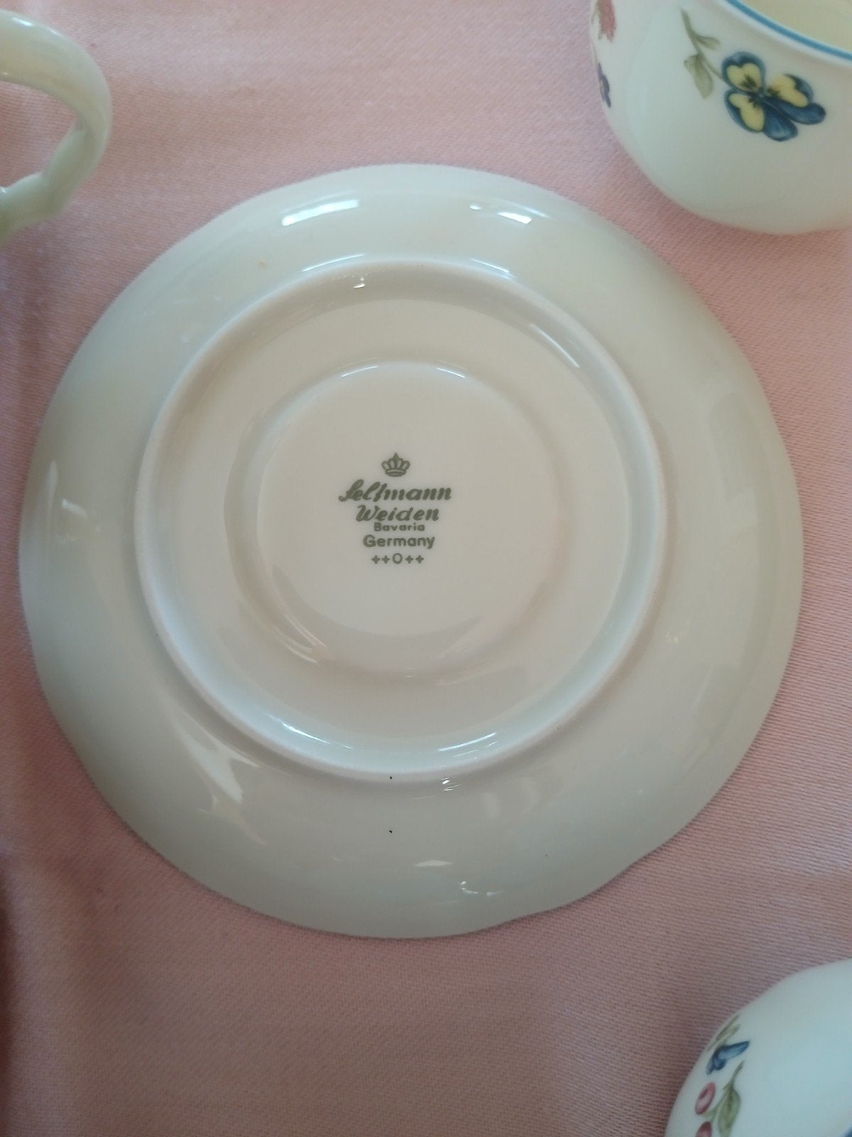 8 Seltmann Weiden Marie Luise kopjes met schoteltjes, Overige merken, Vintage, Ophalen of Verzenden, Kop(pen) en/of Schotel(s)