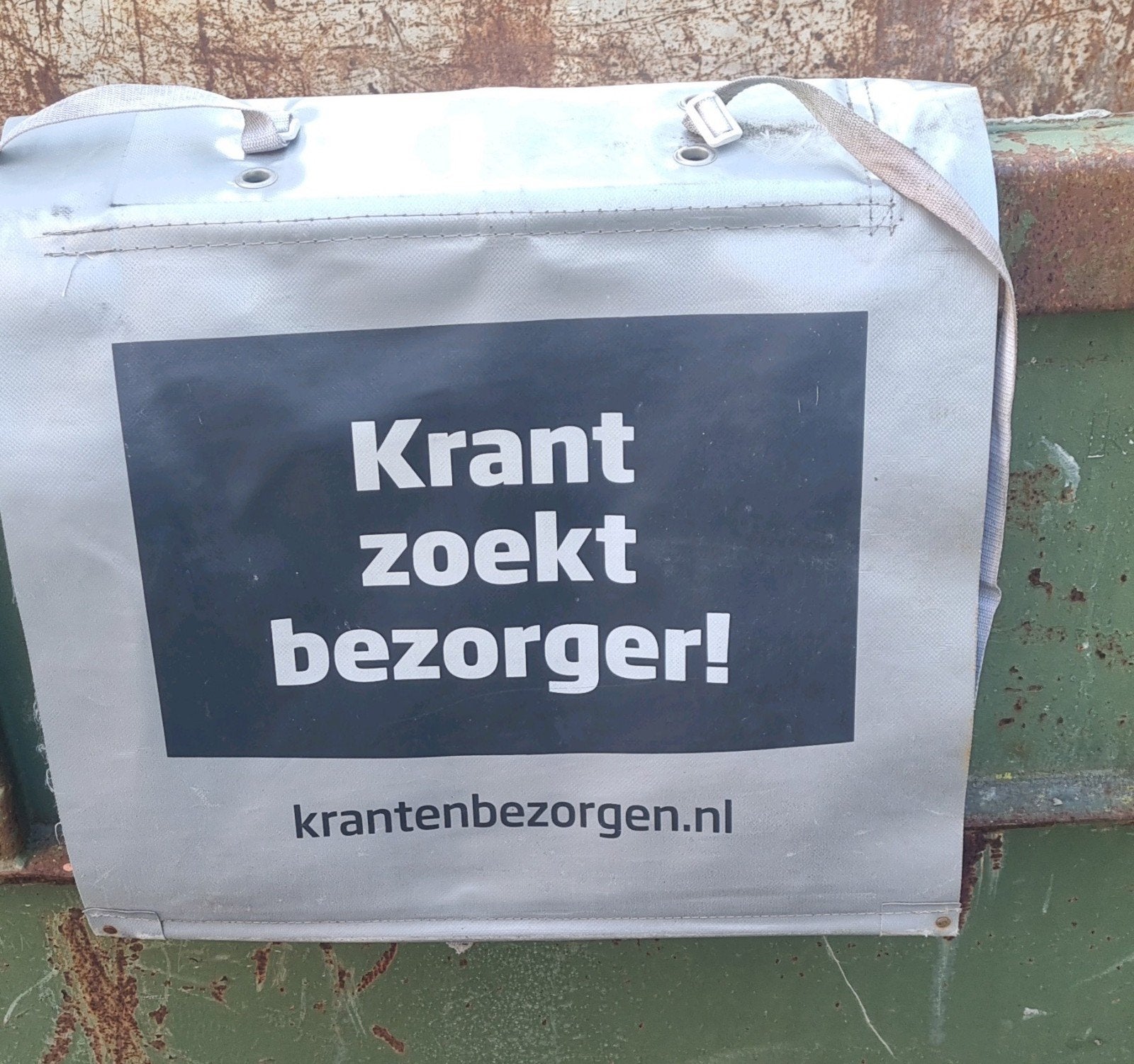 dubbele Krantentas XXL - voor bezorgers, Ophalen, Gebruikt, Onbekend
