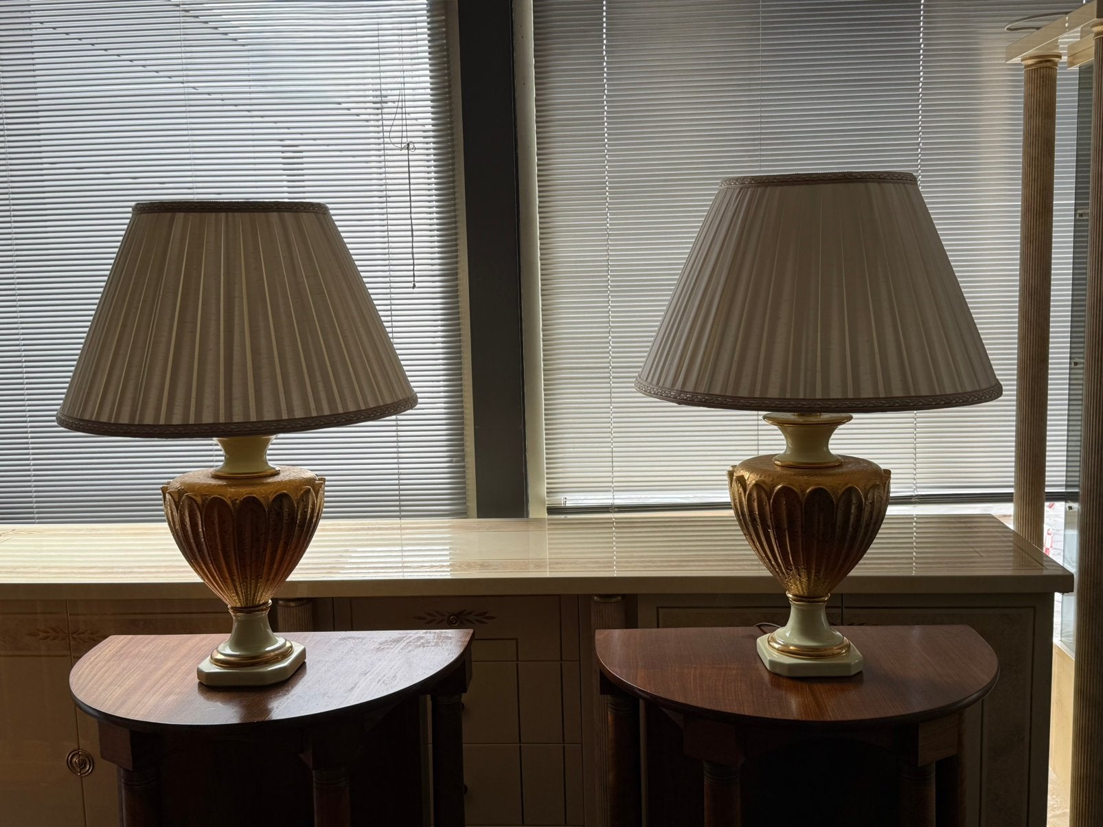 Schemerlampen set 2 stuks in zeer mooie staat, Ophalen, Zo goed als nieuw