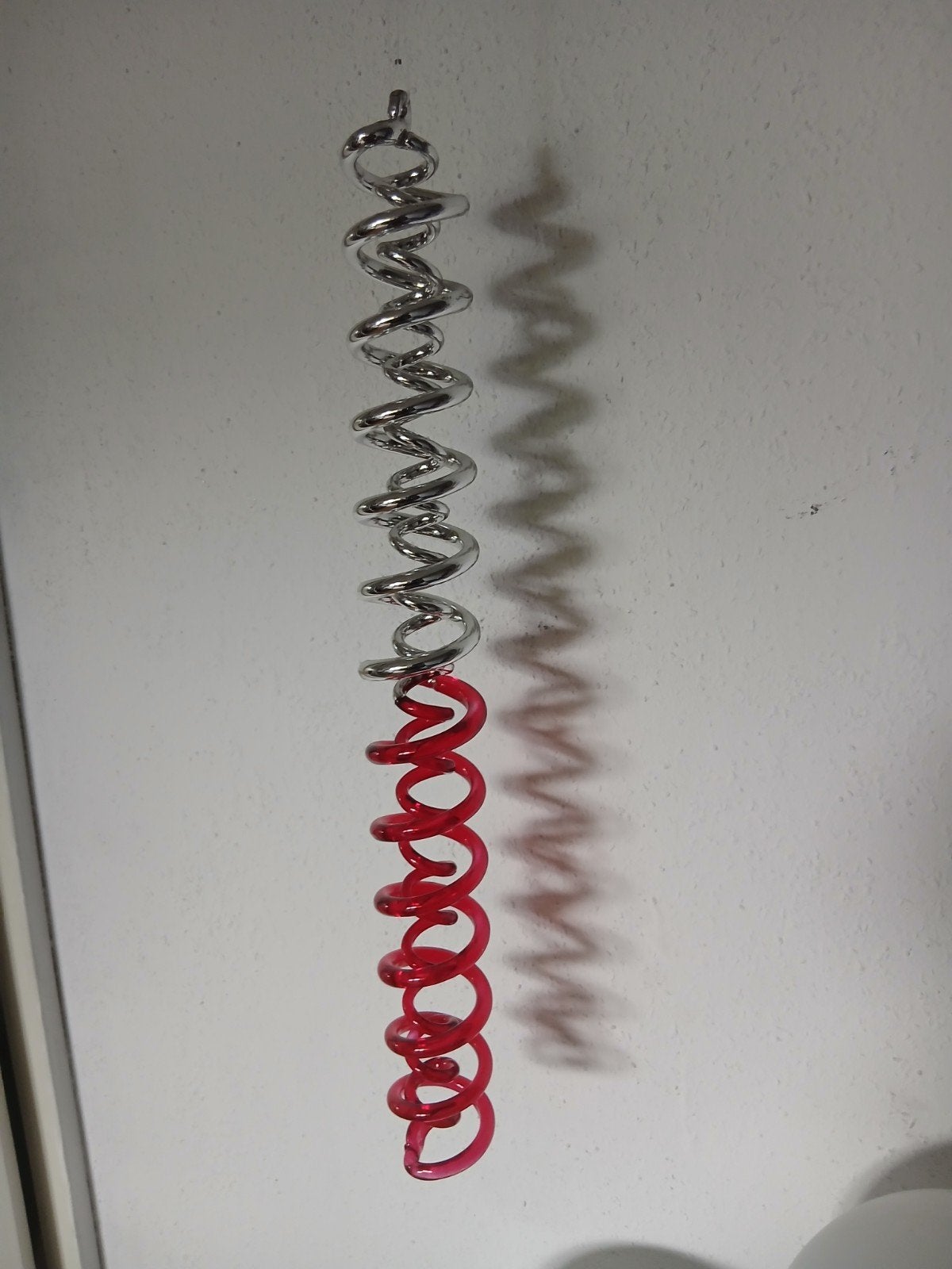 glazen geblazen spiraal, Antiek en Kunst, Ophalen of Verzenden
