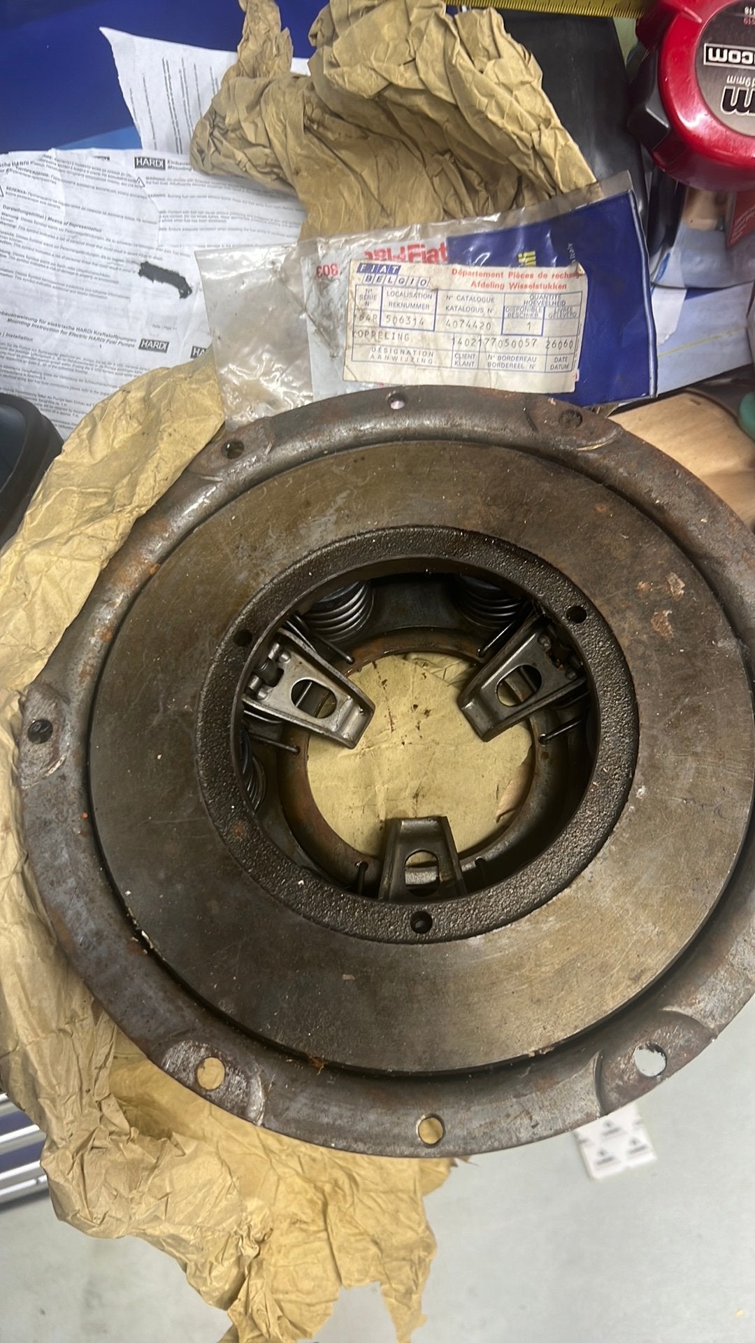 drukgroep voor fiat 1800-2300-241-1100 TN (oldtimer ), Ophalen of Verzenden, Nieuw, Fiat