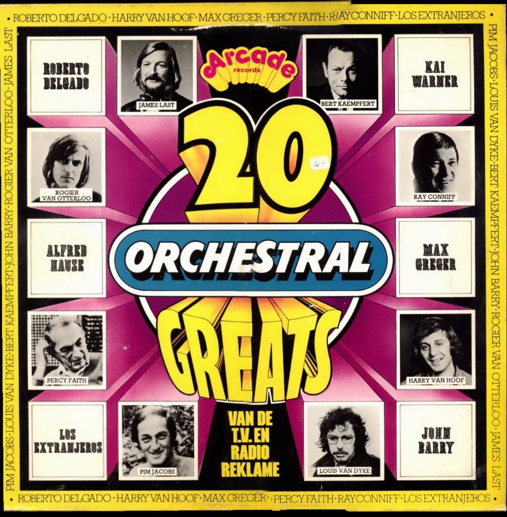 LP  -  20 ORCHESTRAL GREATS   - Arcade, Ophalen of Verzenden, LP