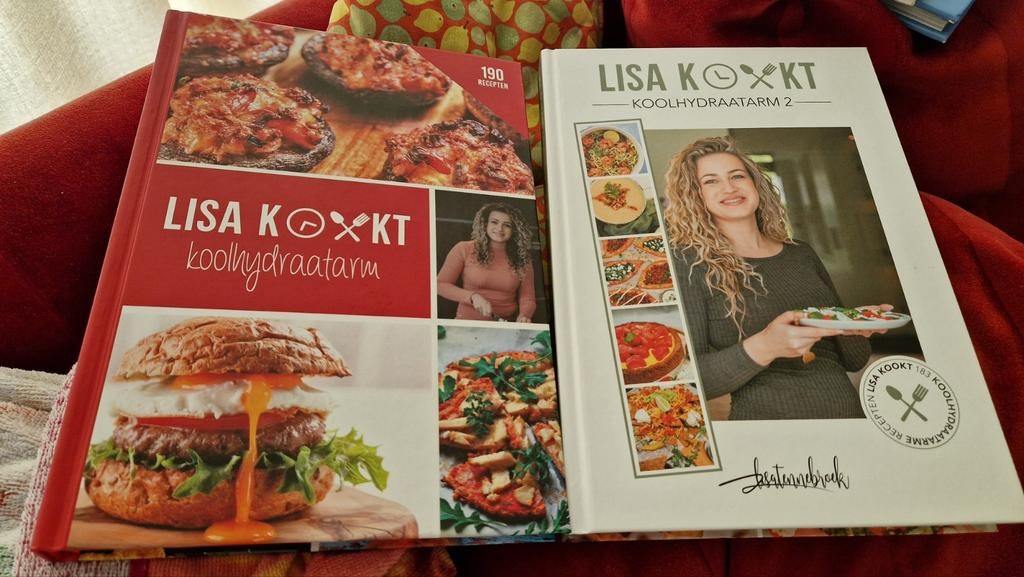 Lisa Tennebroek - Lisa kookt koolhydraatarm 1 en 2, Boeken, Kookboeken, Ophalen of Verzenden, Nieuw, Lisa Tennebroek