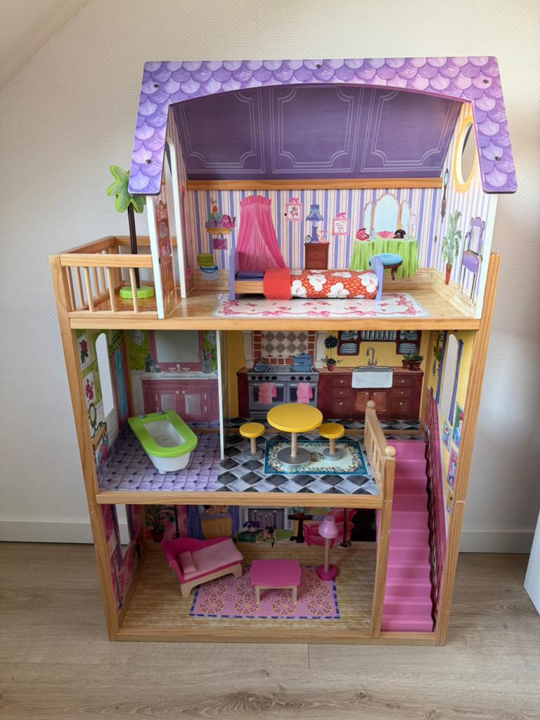 Kidskraft poppenhuis Kayla, Ophalen, Gebruikt, Poppenhuis