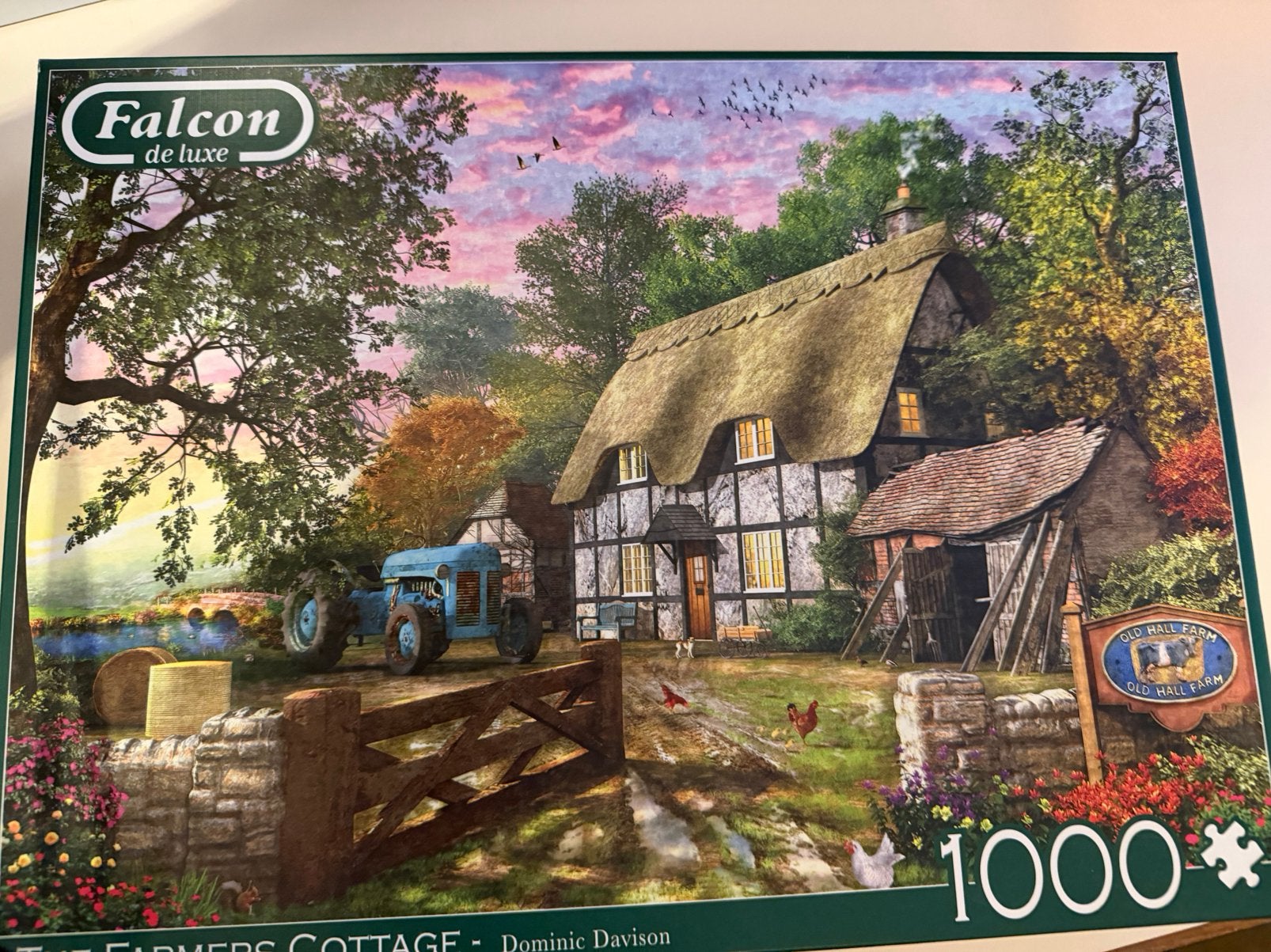 Te koop leuke Falcon puzzel, Ophalen of Verzenden, 500 t/m 1500 stukjes, Zo goed als nieuw