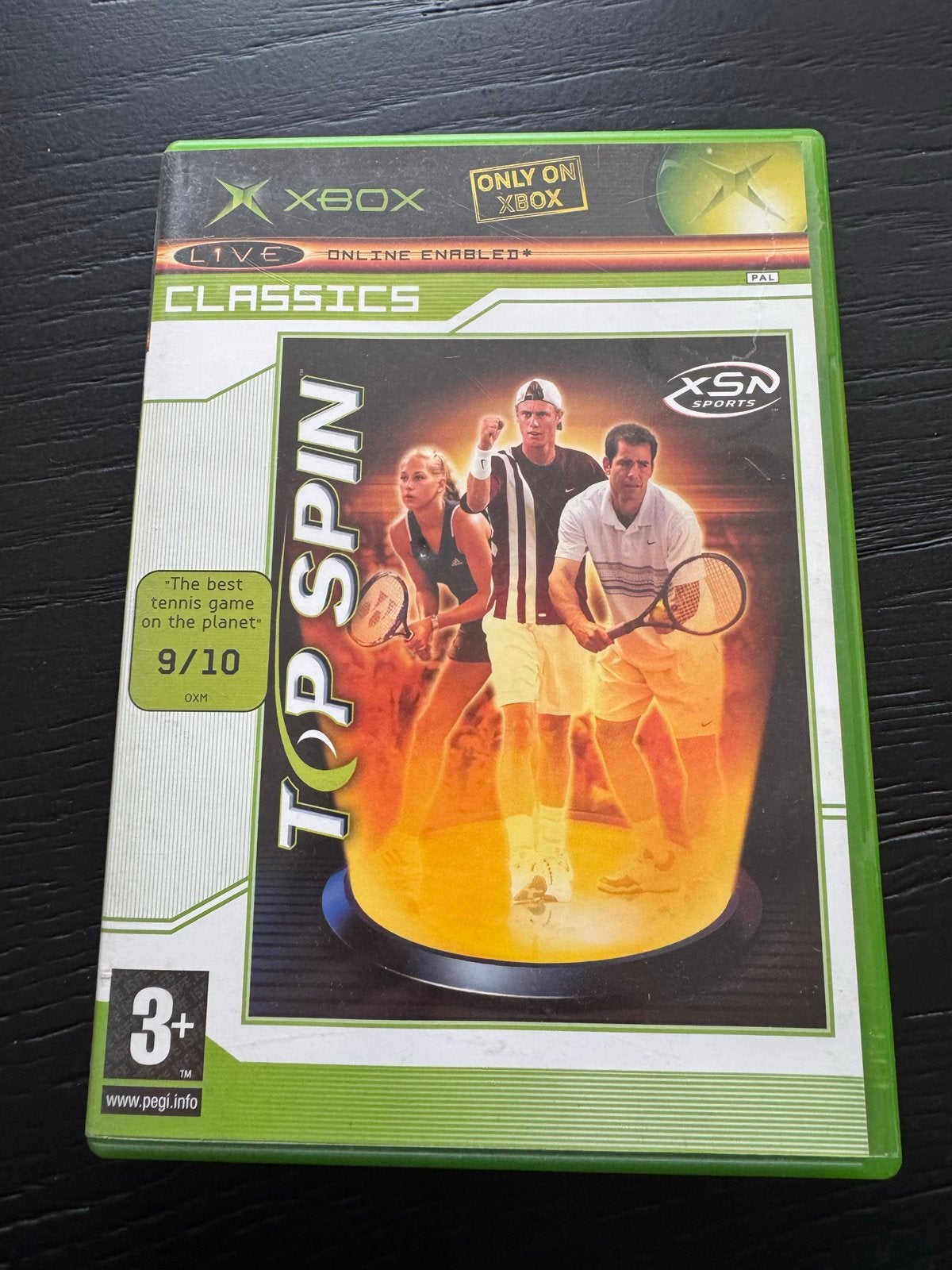 Top Spin - Xbox Classics - Tennis Game, Spelcomputers en Games, Gebruikt, Eén computer, Ophalen of Verzenden, Sport