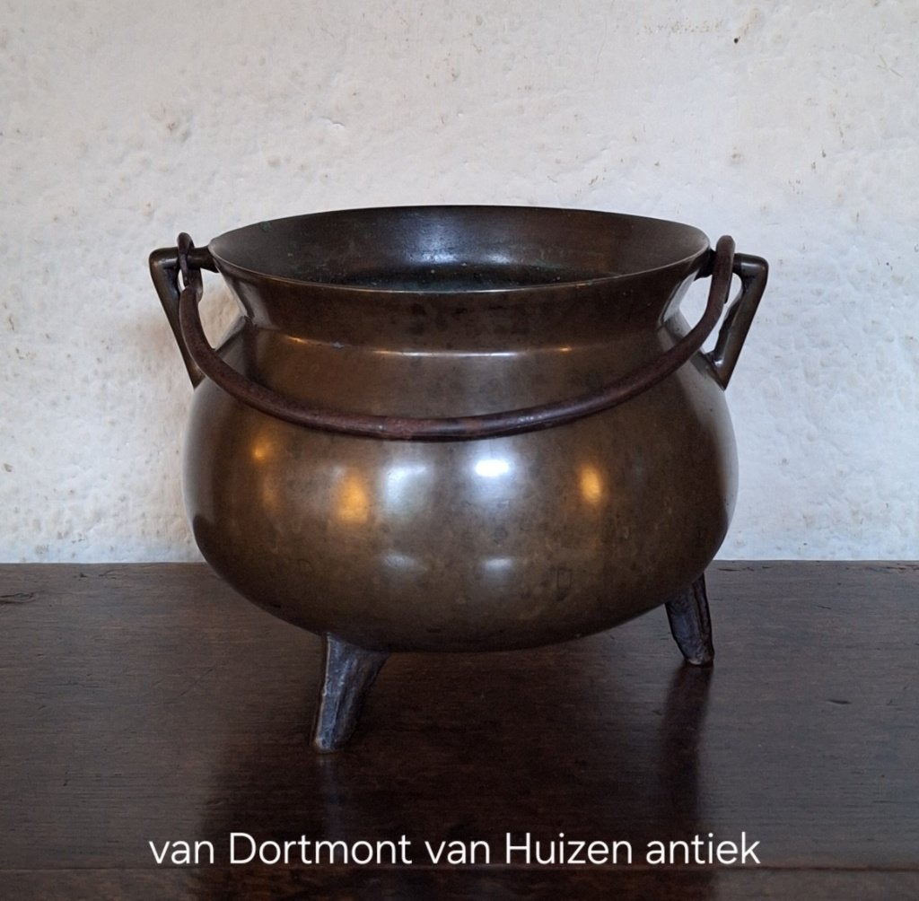Hollandse bronzen grape, 17e eeuw., Ophalen, Brons