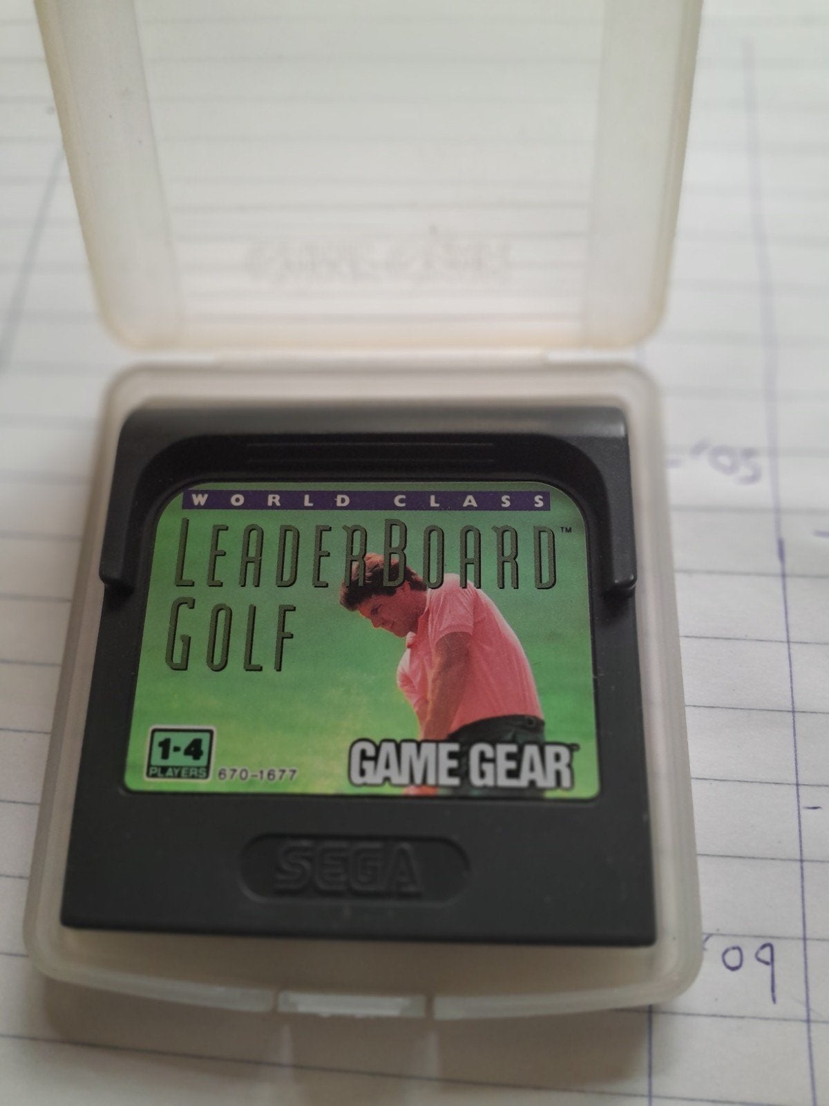 leaderboard golf game gear, Gebruikt, Game Gear, 1 speler, Ophalen of Verzenden