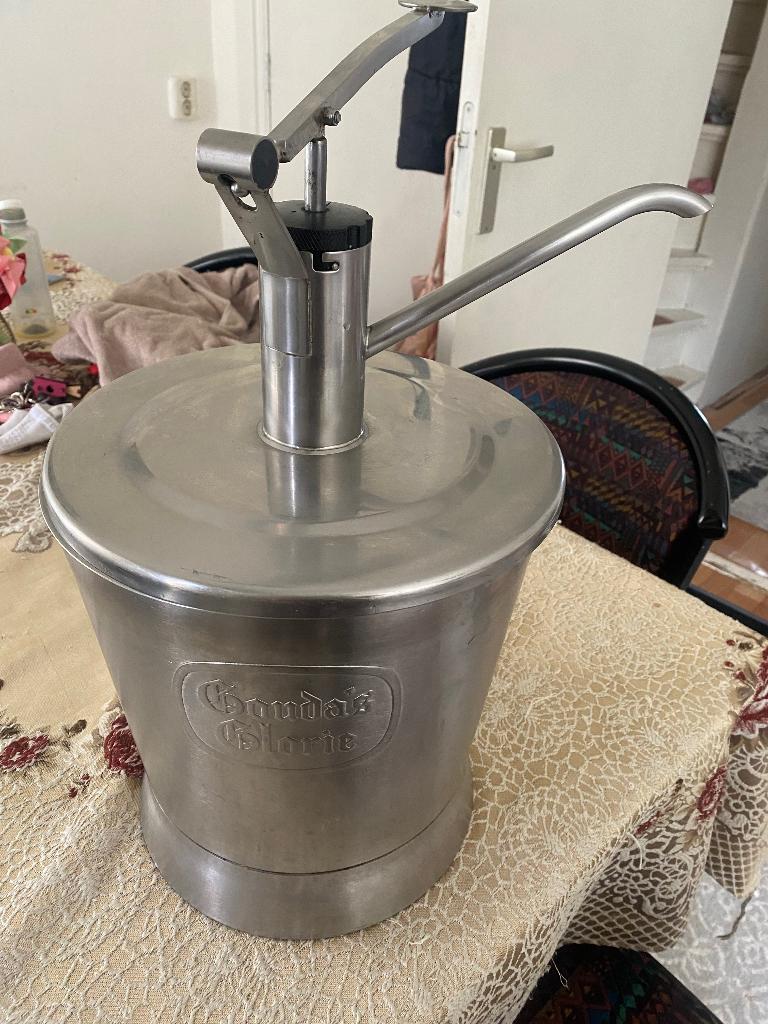 Sausdispenser, Overige typen, Zilver, Ophalen of Verzenden, Zo goed als nieuw