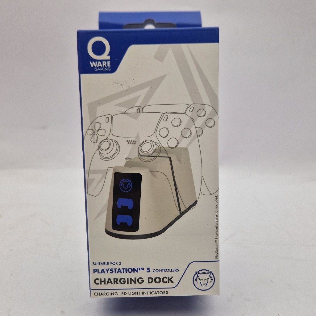 Qware PS5 Controller Charging Dock | Nieuw! | Nu voor € 9,99, Ophalen of Verzenden, Nieuw