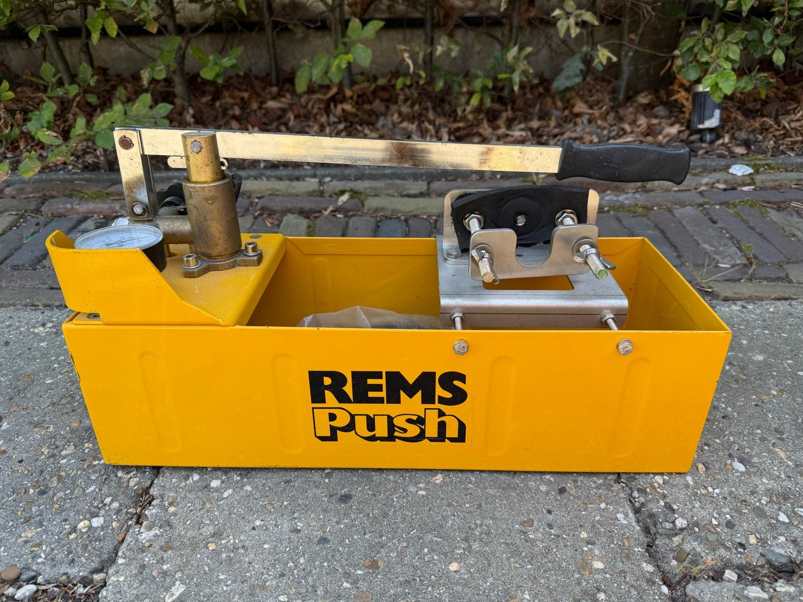 REMS Push Handmatige Druktestpomp - Zo goed als nieuw, Ophalen of Verzenden, Zo goed als nieuw, Overige typen, Overige merken