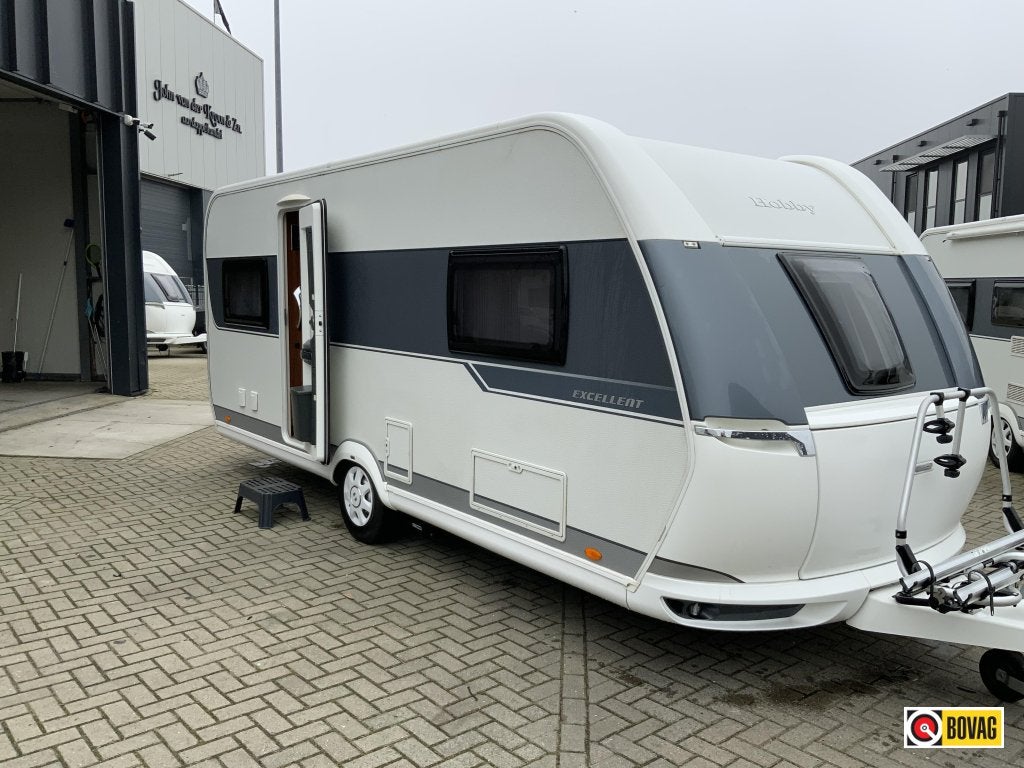 Hobby Excellent 540 UL, Caravans en Kamperen, Caravans, Rondzit, Hobby, Bedrijf, Schokbreker