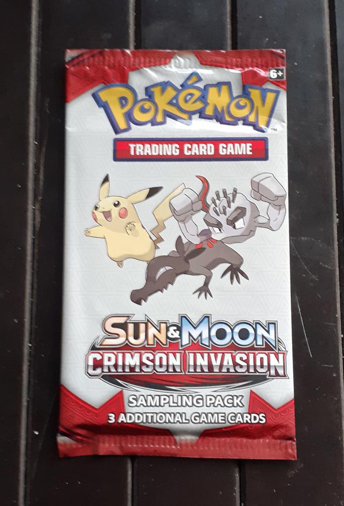 Pokémon Crimson Invasion Sun & Moon Sampling Pack Sealed, Hobby en Vrije tijd, Verzamelkaartspellen | Pokémon, Verzenden, Nieuw