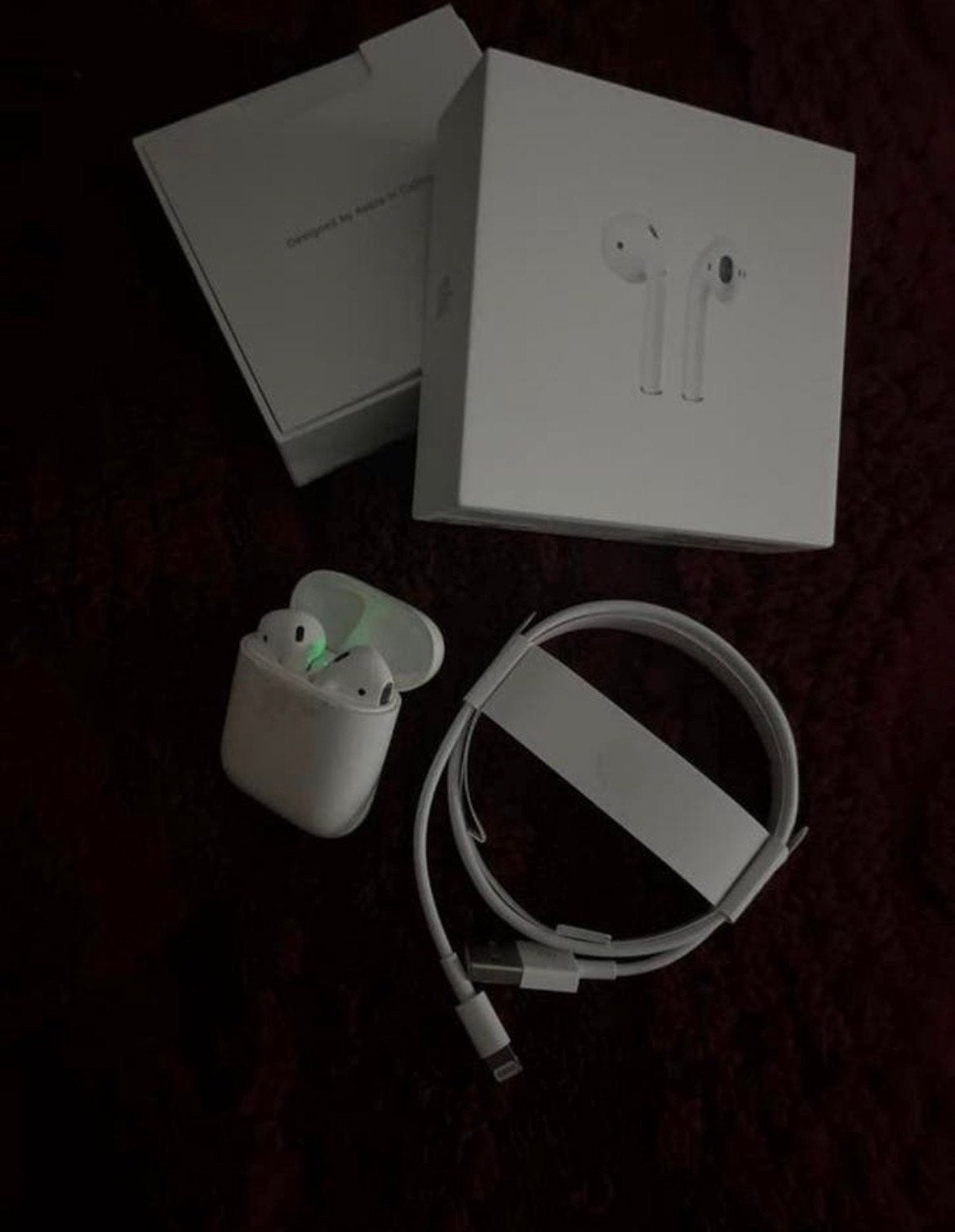 Apple AirPods 2 met oplaadcase, Audio, Tv en Foto, Koptelefoons, Ophalen of Verzenden, Zo goed als nieuw, Overige merken, Draadloos