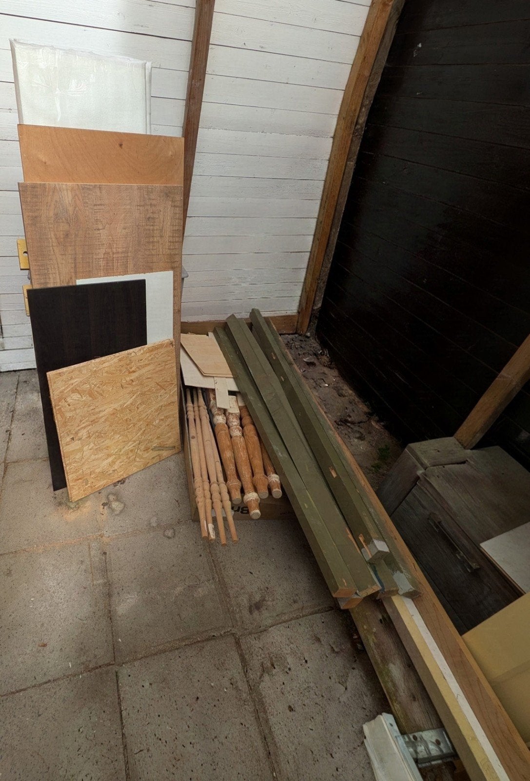 Partij hout, deuren en onderdelen – alles samen, Ophalen, 200 tot 250 cm, Plank, 50 mm of meer