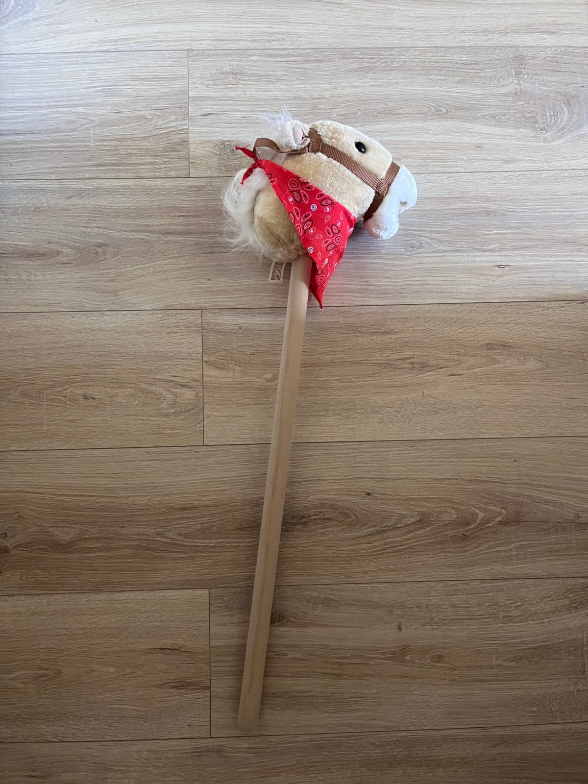 Stokpaard met paardengeluid, Ophalen, Zo goed als nieuw, Jongen of Meisje