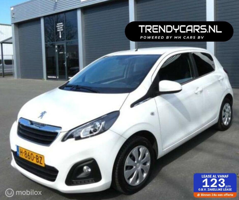 Peugeot 108 1.0 E-VTI ACTIVE, Auto's, Voorwielaandrijving, Gebruikt, Euro 6, Wit