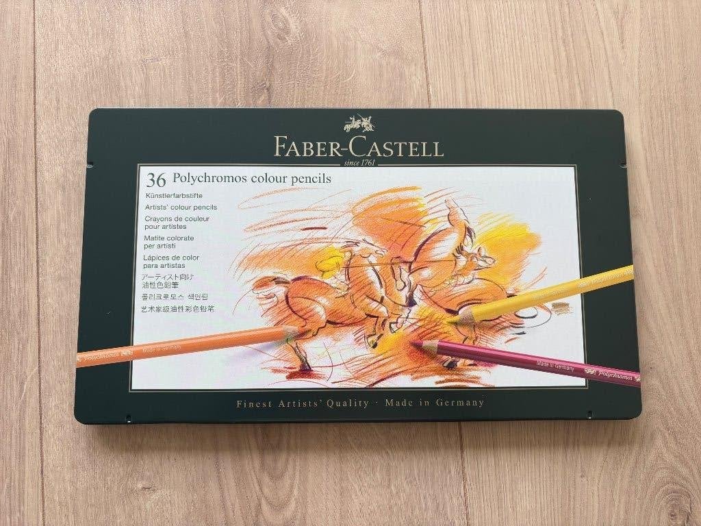 Faber-Castell Polychromos Kleurpotloden - 36 Stuks, Ophalen of Verzenden, Zo goed als nieuw, Potlood of Stift