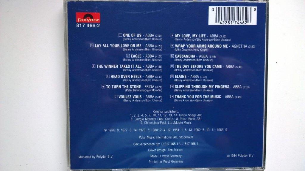 ABBA - From ABBA With Love, Ophalen of Verzenden, Zo goed als nieuw