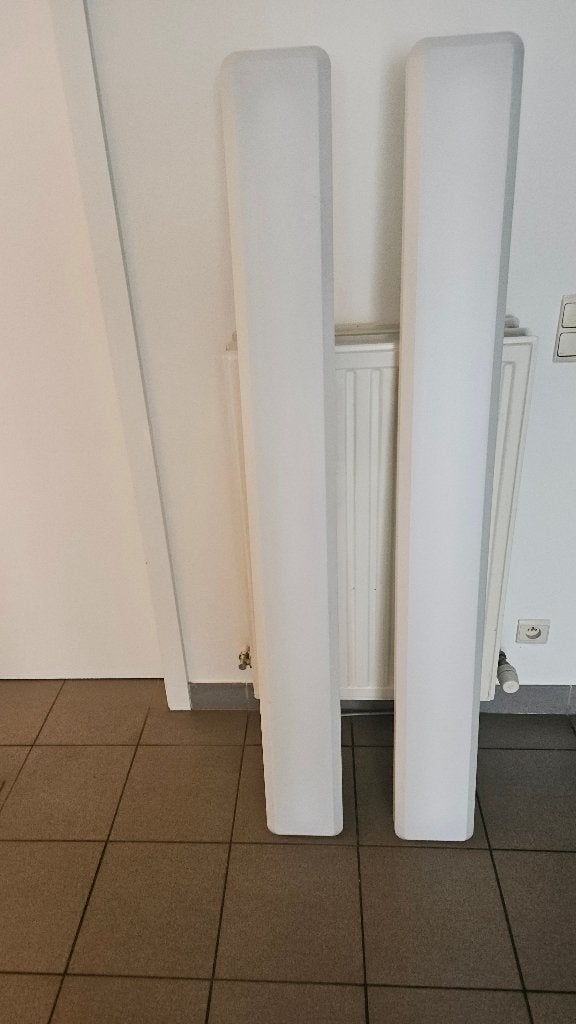 2xdubbel spatwaterdicht TL armatuur,160x18, 35 euro stuk, Ophalen, Waterbestendig, Zo goed als nieuw, TL- en paneelverlichting