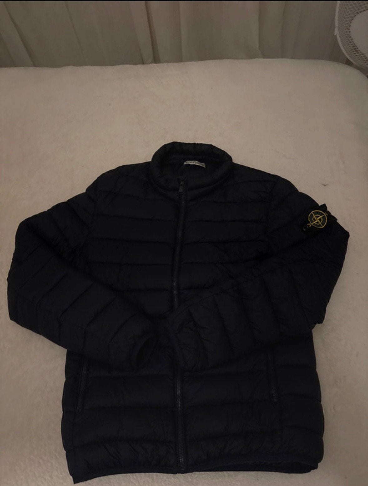 Stone island jas M, Ophalen of Verzenden, Zo goed als nieuw, Maat 48/50 (M), Blauw