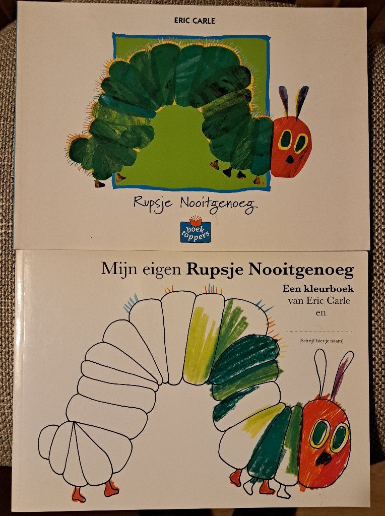 Vintage: ERIC CARLE       gebruikt, maar …., Ophalen of Verzenden, Gelezen, Fictie algemeen