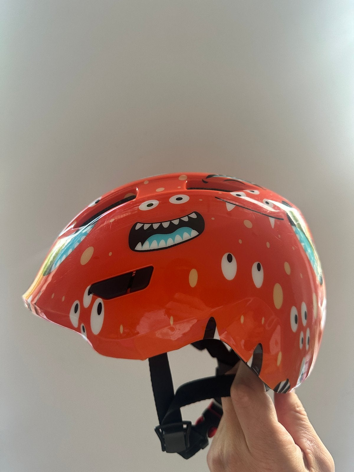 Abus Kinderhelm Smiley 3.0 - Maat 45-50cm (1+ jaar), Ophalen of Verzenden, Zo goed als nieuw, Overige maten, Jongen of Meisje
