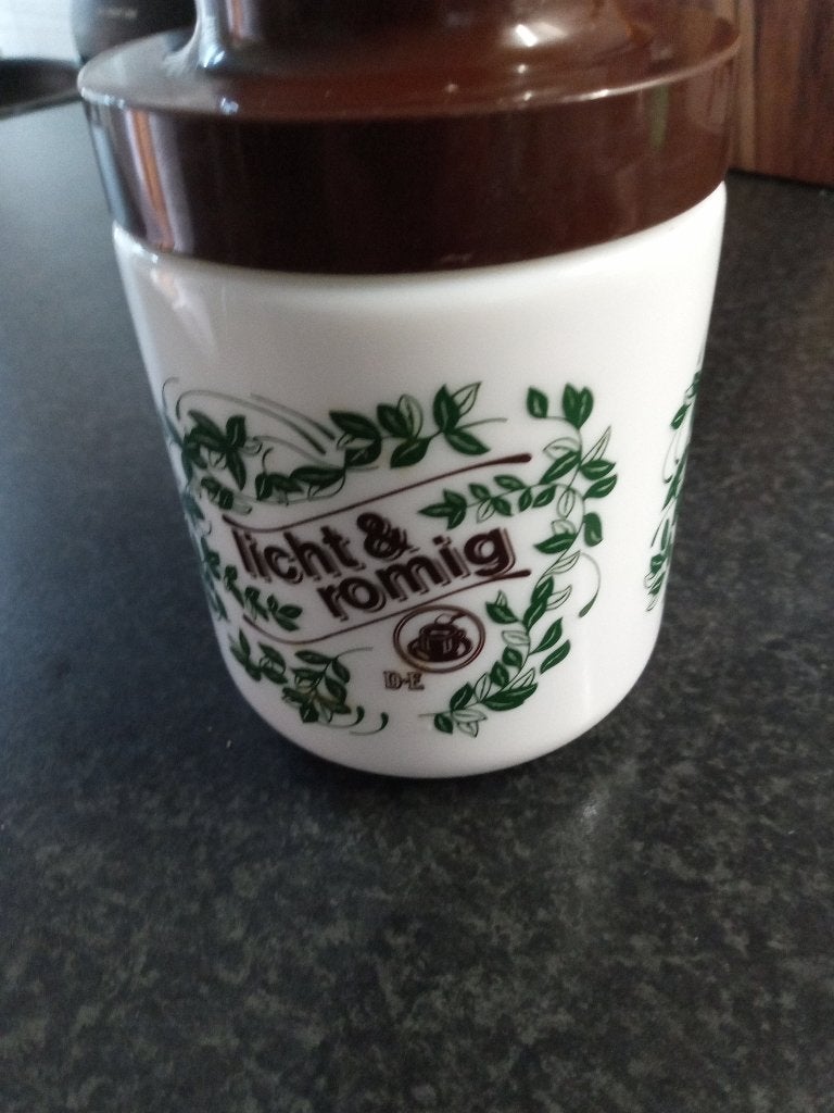 voorraadpot DE licht en romig retro, Ophalen of Verzenden