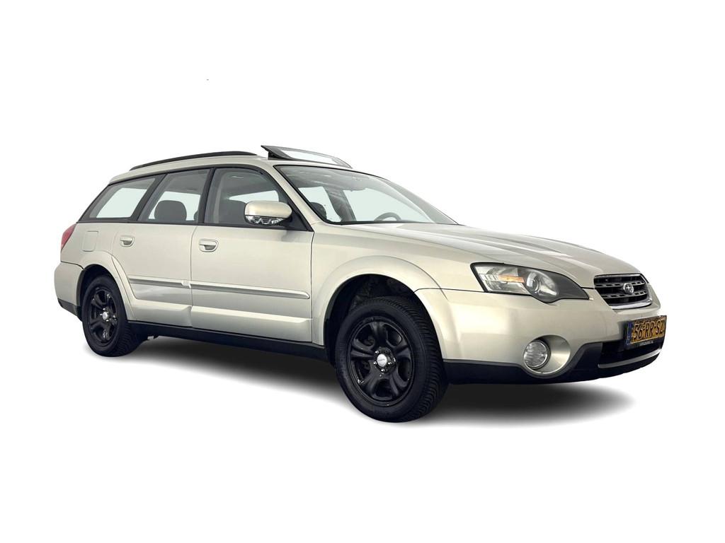 Subaru Outback 2.5i AWD (️) *PANO | VELOURS | HEATED-CO, Stof, Zwart, Outback, Euro 4