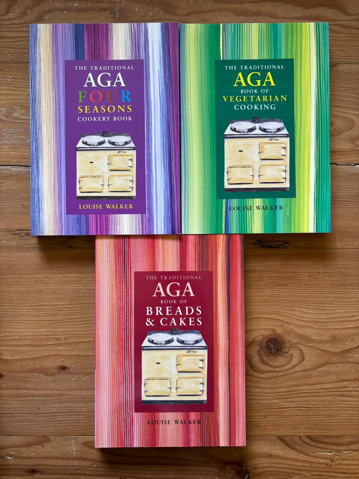 Louise Walker’s traditional AGA cookery books set two, Ophalen of Verzenden, Zo goed als nieuw
