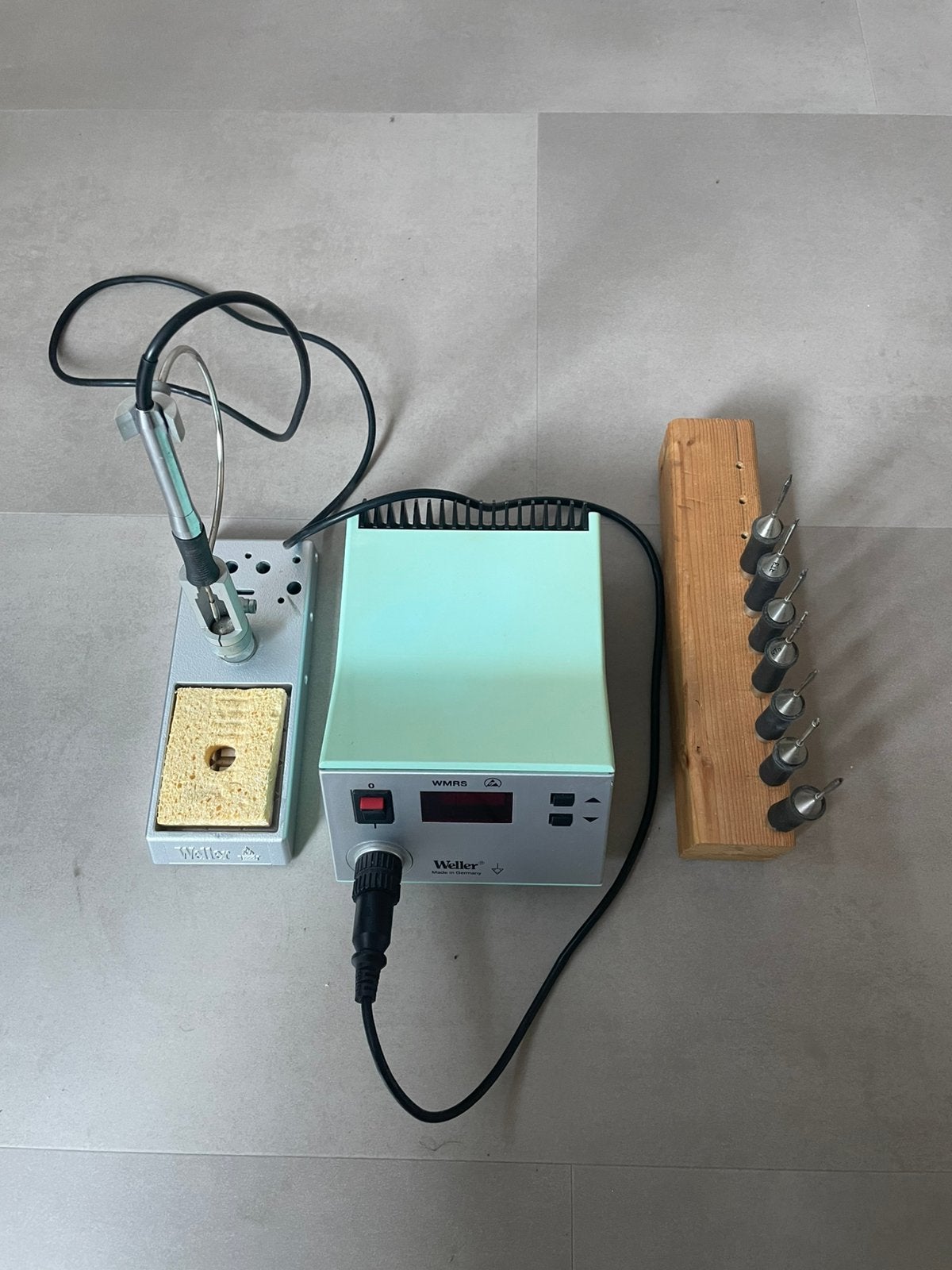 Weller WMRP Soldeerstation + 8 soldeerpunten, Ophalen