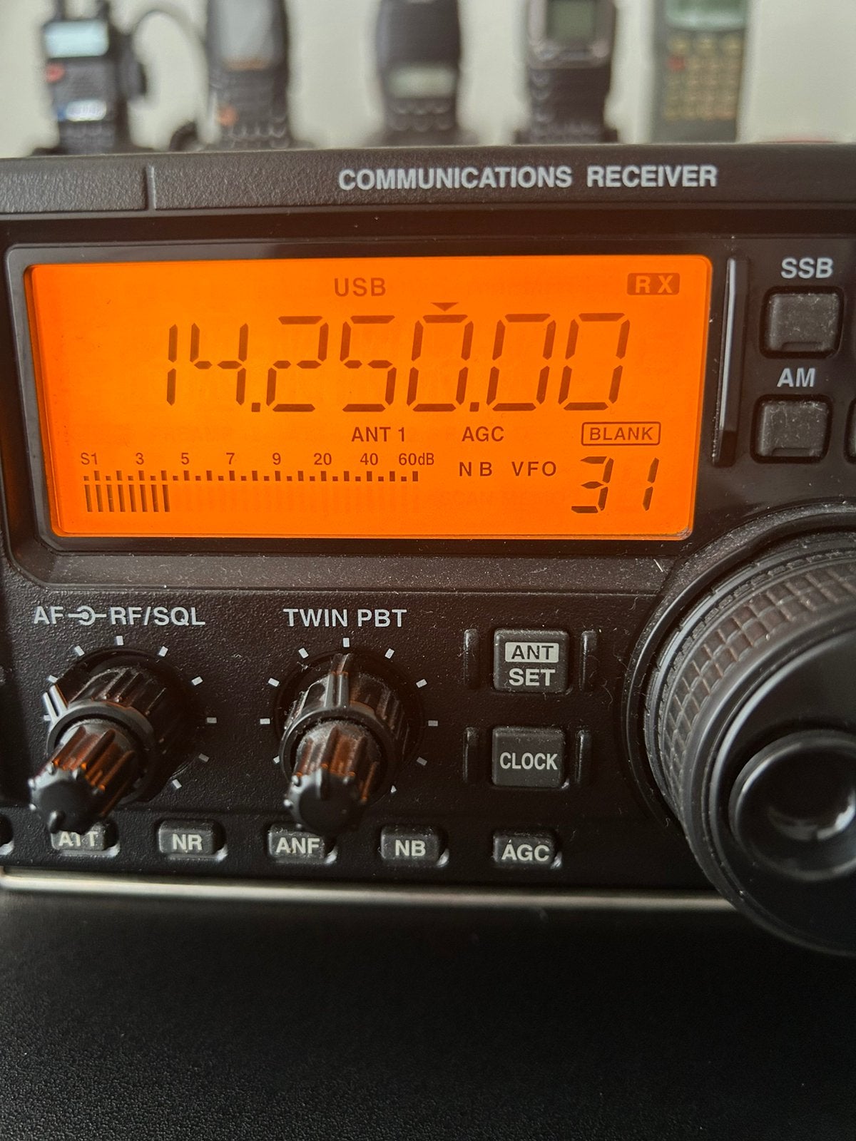 Icom ic R75 communicatie ontvanger, Ophalen, Ontvanger