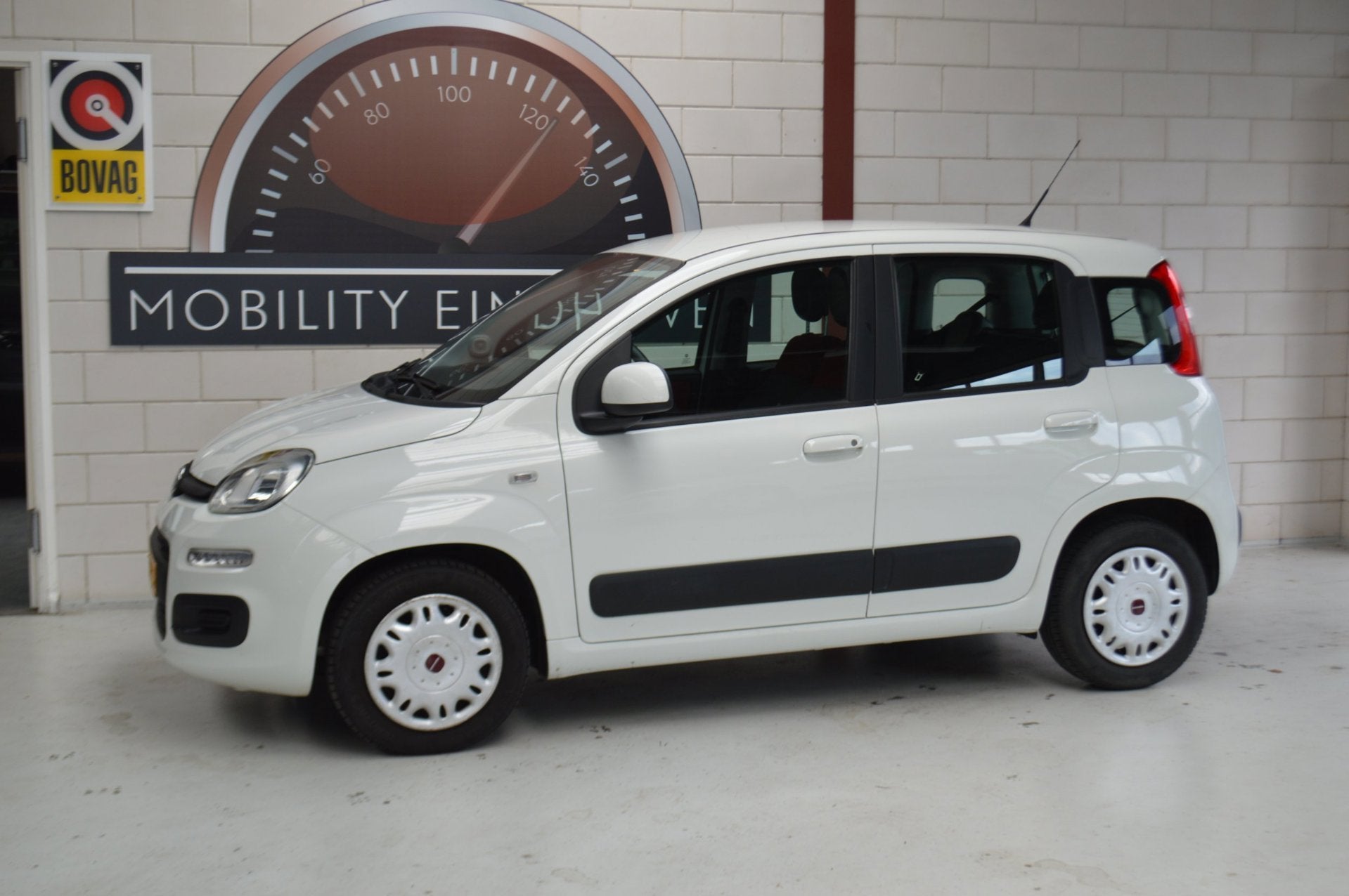 Fiat Panda 0.9 T 1e eigenaar DEALERONDERH!, ALL-SEASON, GARA, Auto's, Fiat, Stof, Gebruikt, Panda, Wit