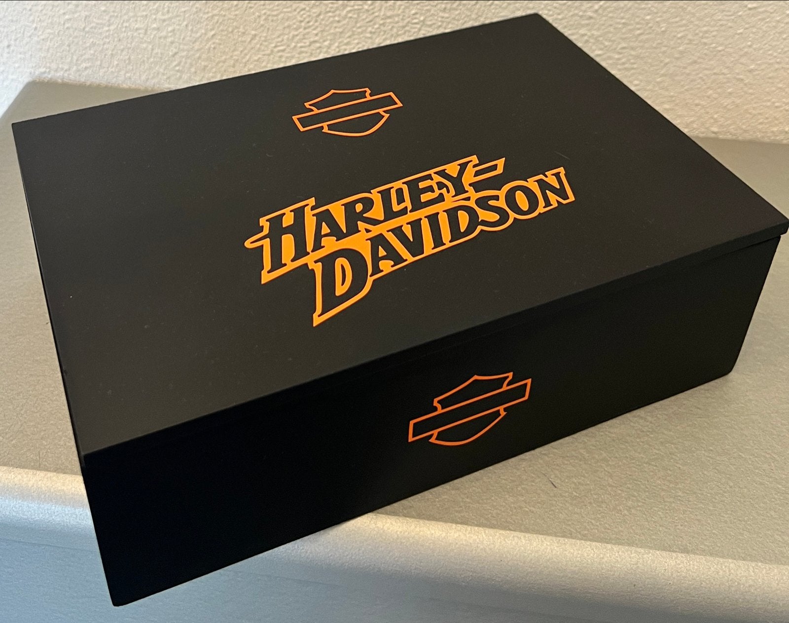 Harley Davidson Opbergdoos met 6 vakken, Ophalen of Verzenden, Zo goed als nieuw, Motoren