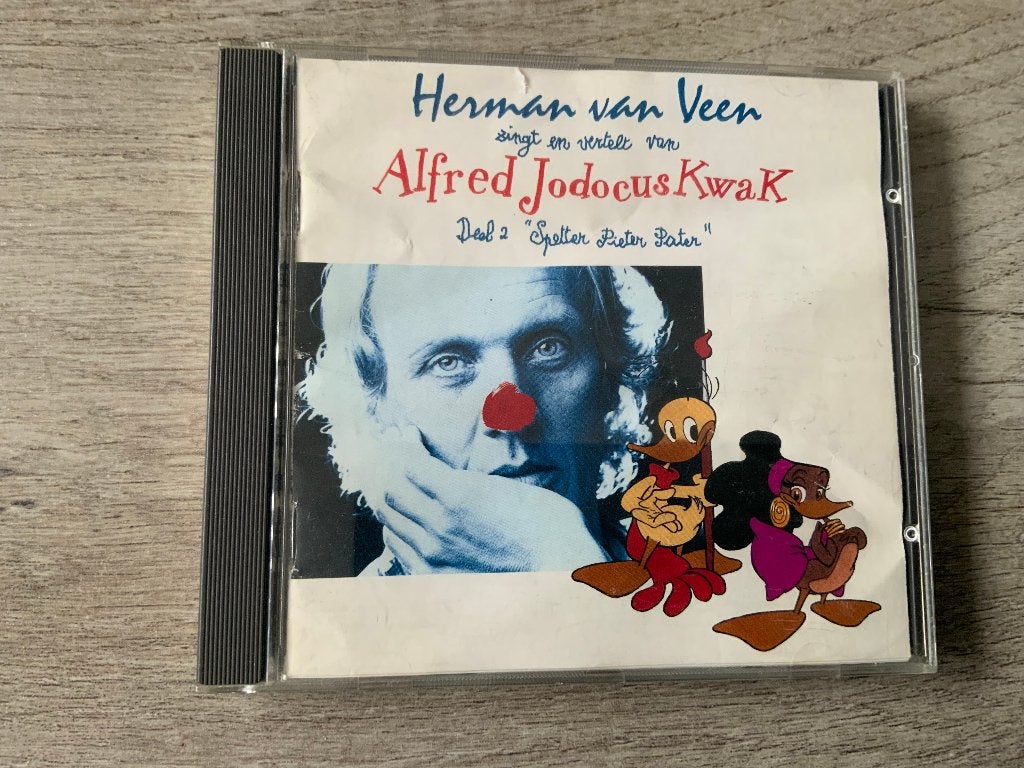 Herman van Veen - Alfred Jodocus Kwak CD met liedjes, Ophalen of Verzenden, Zo goed als nieuw